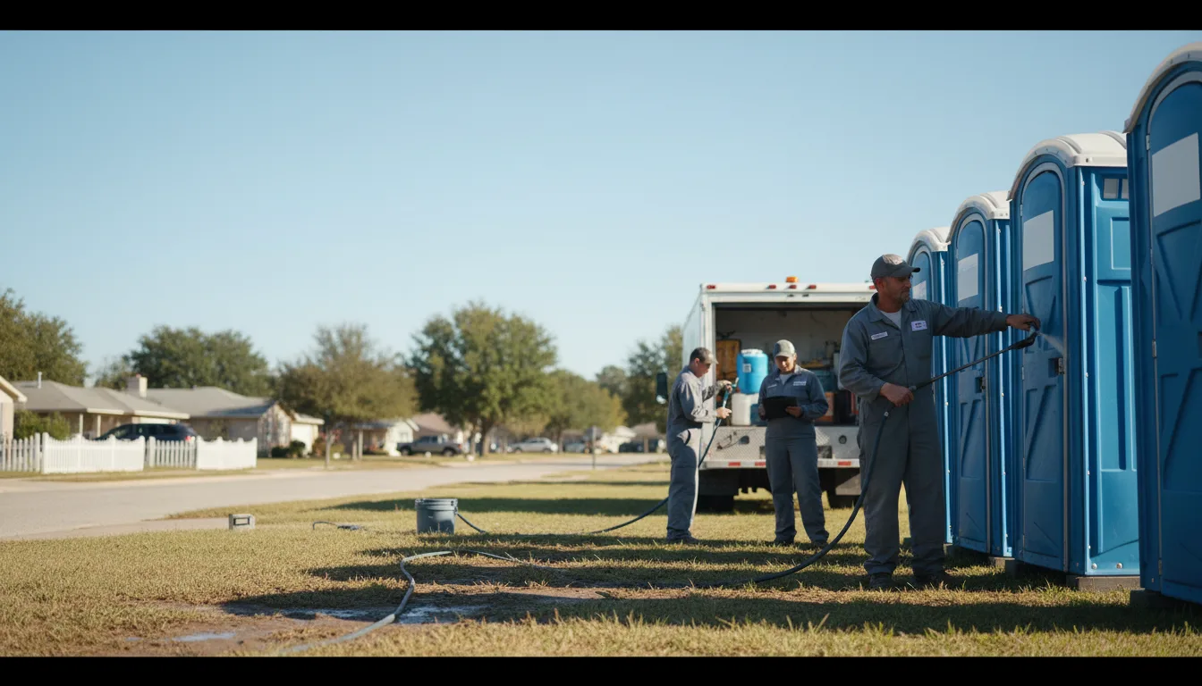 Long-Term Portable Toilet Rental in Decatur, AL near me